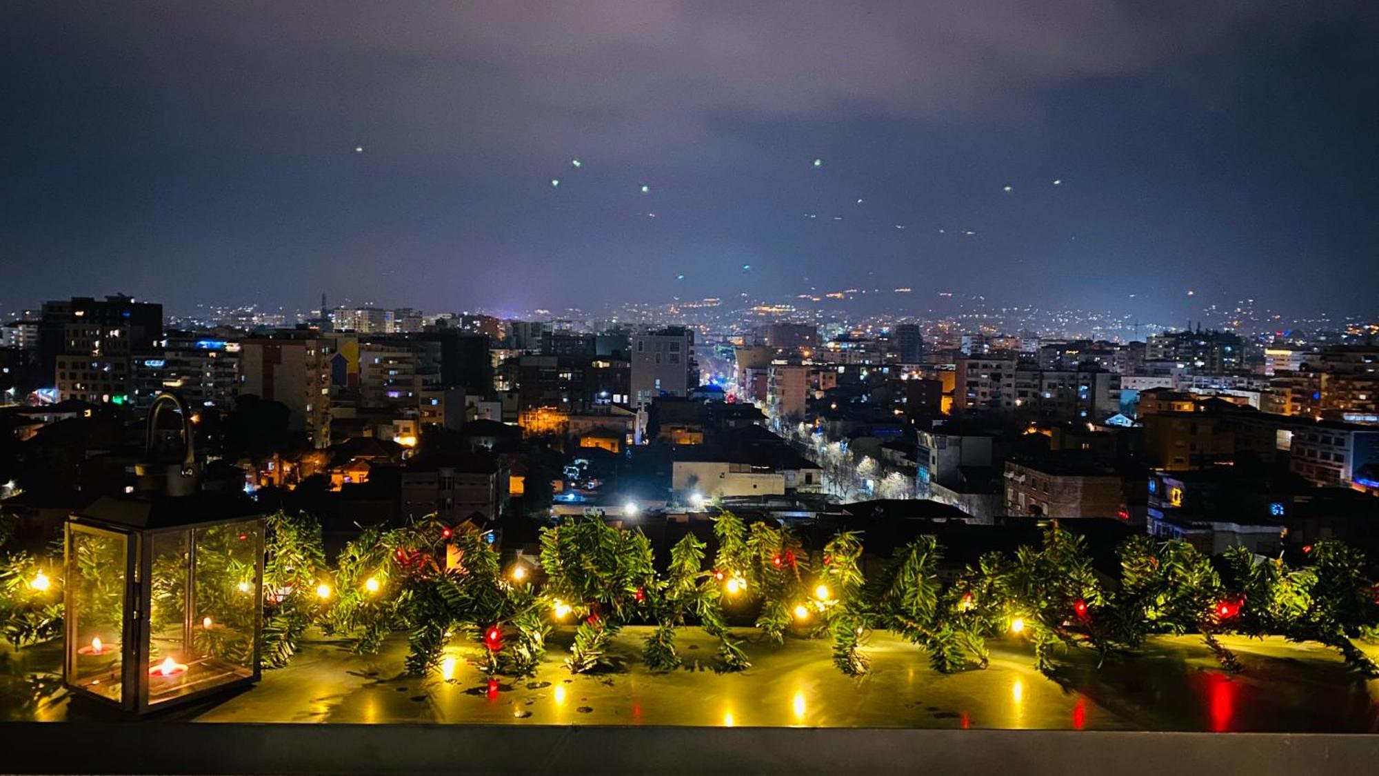 "Superattico" - Central Tirana Gorgeous Penthouse, Free Parking Buitenkant foto